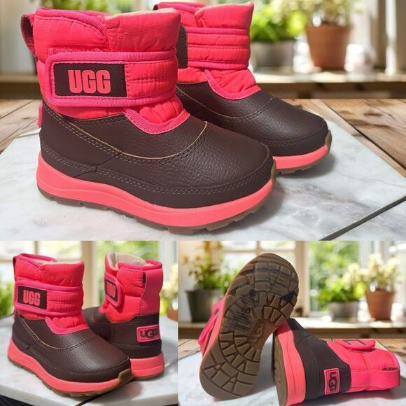 UGG Winter Snow Taney Toddler 3M Insulated Waterproof Shearling Boot Size 9 - Picture 1 of 16